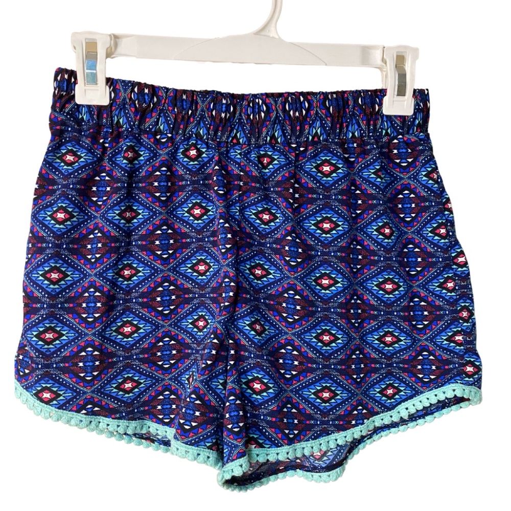 Multi Pattern Charlotte Russe Shorts Geometrical